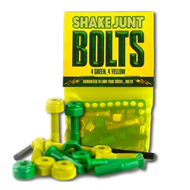 Montazówk Shake Junt Bag O' Bolts 4 Green, 4 Yellow