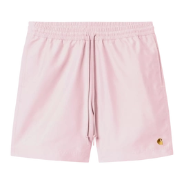 szorty Carhartt WIP Chase Swim Trunks (Air Pink/Gold)