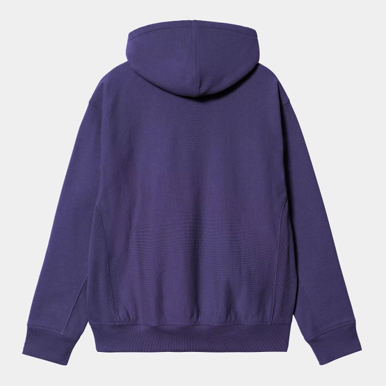 Carhartt WIP Hooded American Script Sweatshirt (Aura)