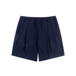 Dime Pleated Twill Shorts navy