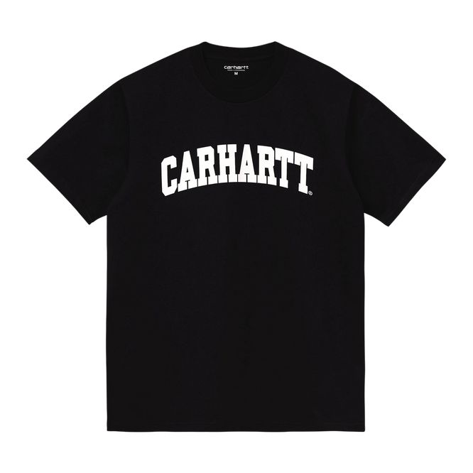 Carhartt WIP S/S University T-Shirt (Black / White)