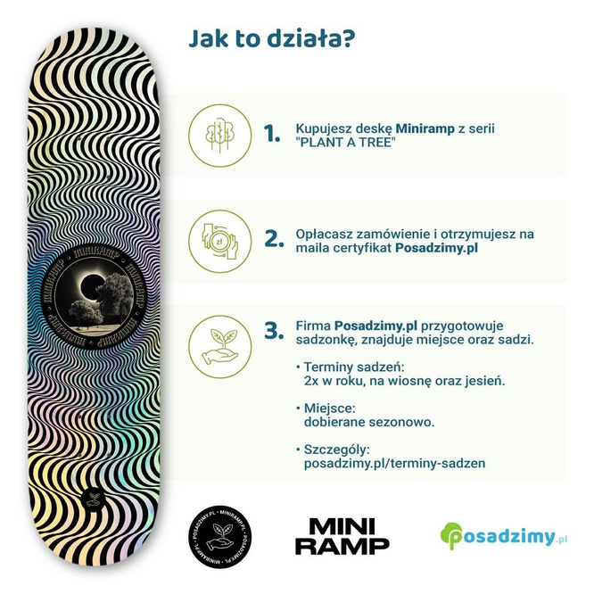 deska Miniramp Black Tree 