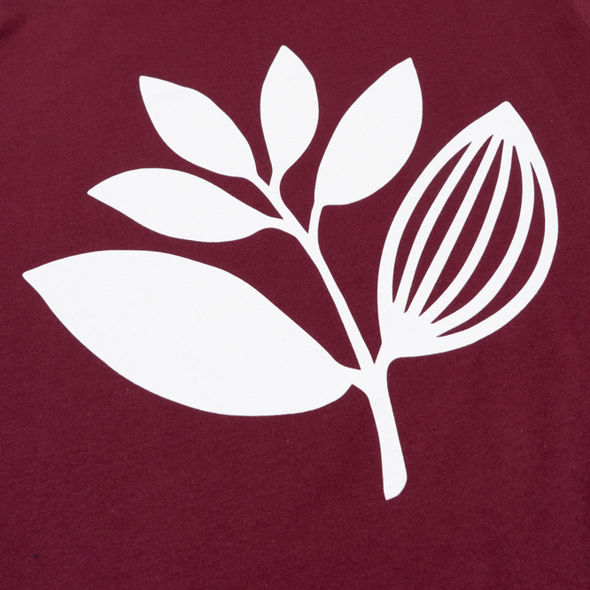 Magenta Plant Tee (Burgundy)