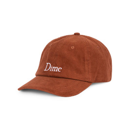 czapka Dime classic corduroy cap burnt orange