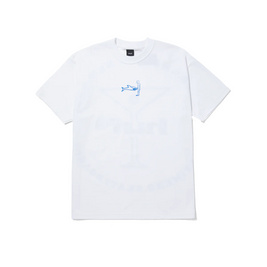 Huf x Alltimers Shark attack tee white