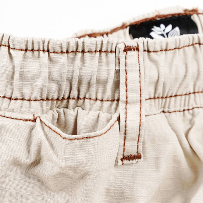  Magenta Ripstop Loose pants sand