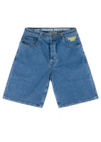Homeboy X-Tra Monster Denim Shorts (Washed Blue)