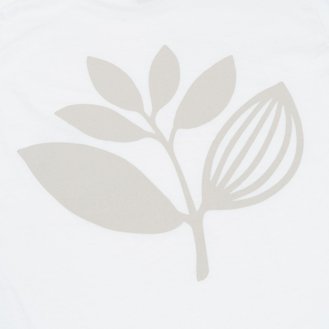 Magenta Plant Tee (White)