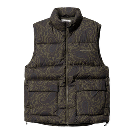 Carhartt WIP Springfield Vest (Paisley Print Plant/Black)