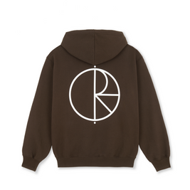 Bluza Polar Dave hoodie Stroke Logo chocolate