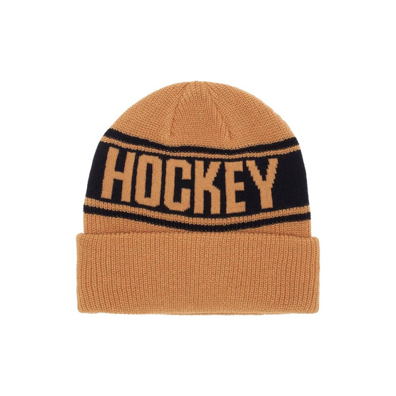 Hockey Stripe Beanie (Mustard)