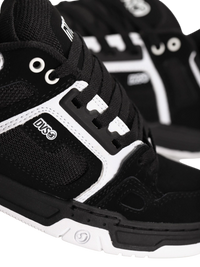 Buty DVS Comanche (black white leather nubuck)