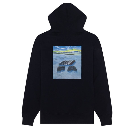 Fucking Awesome airlines hoodie black