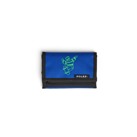 polar skate dude key wallet blue