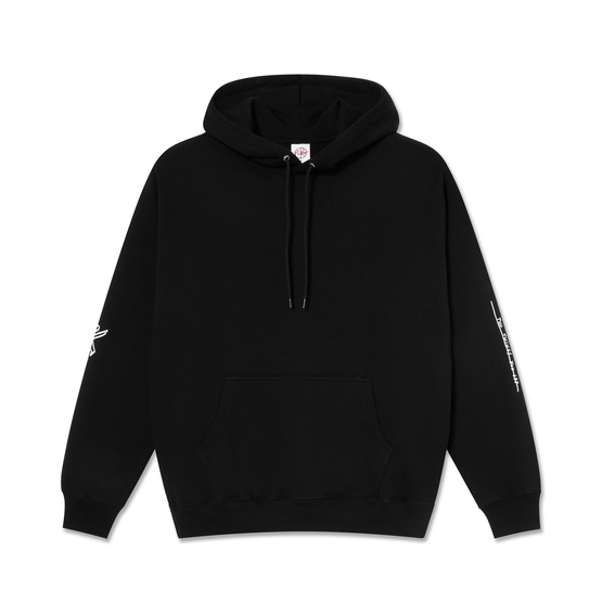 Polar Dave hoodie Sad at times black