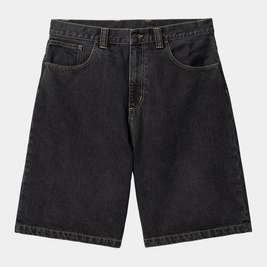 Carhartt WIP Brandon Short (Black Stone Washed) 