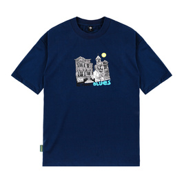 Koszulka Magenta Hill Street blues tee navy