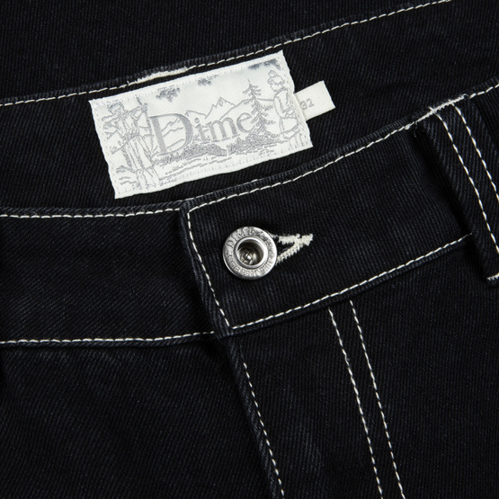 Dime Classic baggy denim pants black