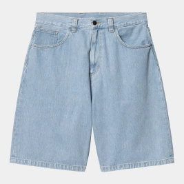 szorty Carhartt WIP Brandon Short (Blue Heavy Stone Bleached)