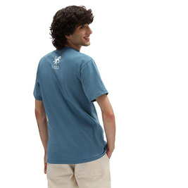 Vans Krooked By Natas For Ray Classic Tee (Aegean Blue)
