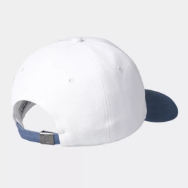 czapka Carhartt WIP Lecture Cap (White/Blue)