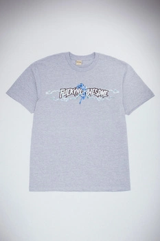 Fucking Awesome Baskin Ribbons Short Sleeve Tee (Heather Grey)