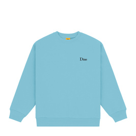 Bluza Dime Classic small logo crewneck ocean blue