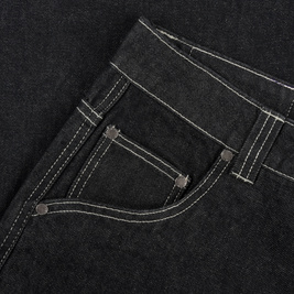 Spodnie Dime Classic Baggy Denim Pants black washed