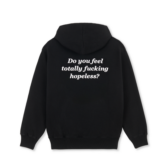 Polar Dave hoodie Hopeless black