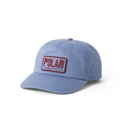 Polar Earthquake patch cap oxford blue