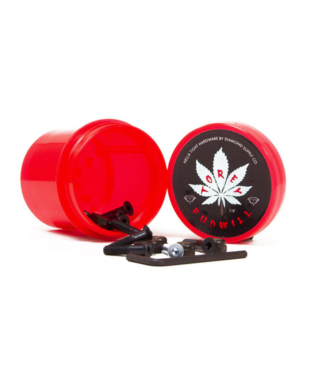montażówki Diamond Torey Pudwill Bolts Red
