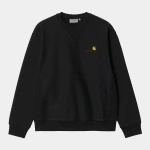 crewneck Carhartt WIP American Script Sweatshirt (Black)