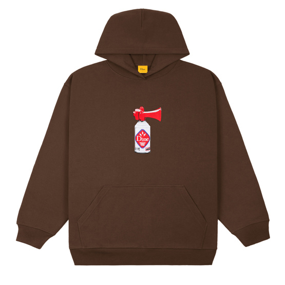 bluza dime loud hoodie stray brown