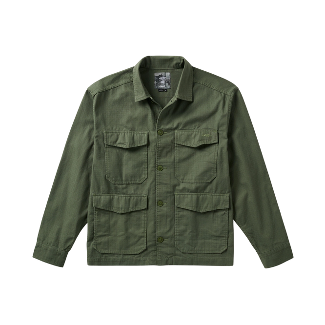 koszula Vans Skate Atiba Haze Milita (Pine Forest)