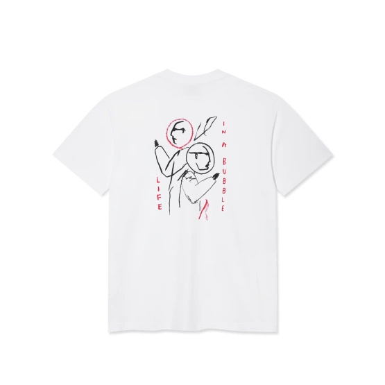 Polar Life in a Bubble Tee (White)