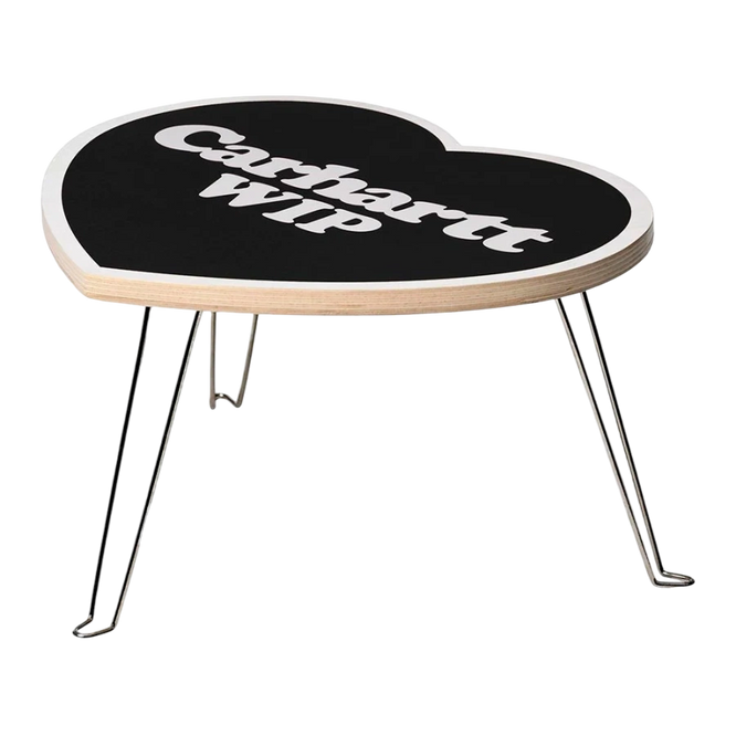 Carhartt WIP Heart Folding Table black/white