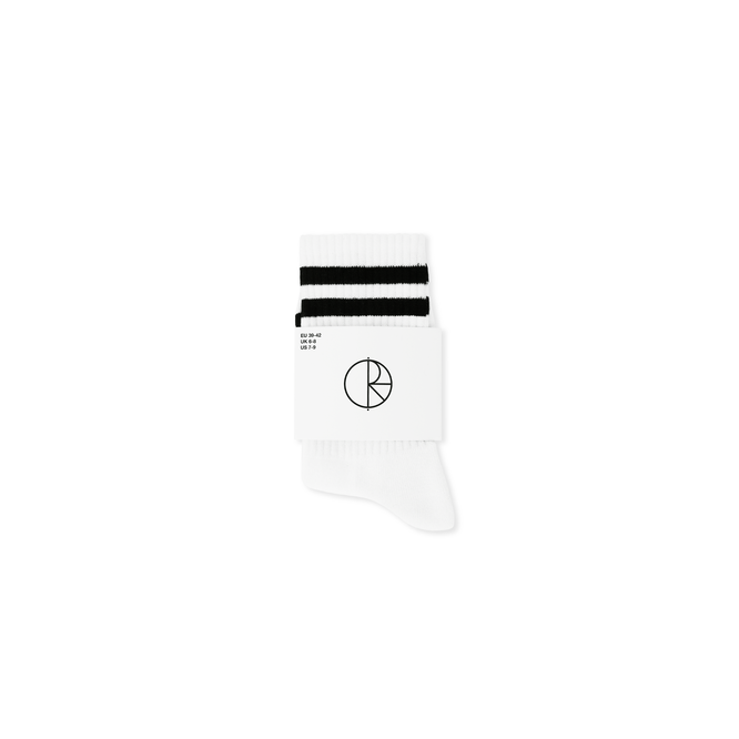 skarpety Polar Rib Socks Happy Sad (White)