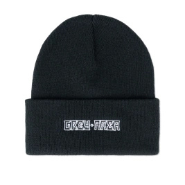 Grey Area Beanie (Black) 
