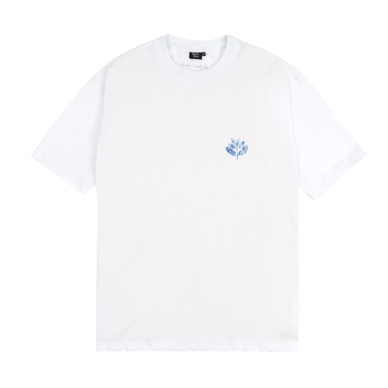 Koszulka Magenta Blue Flowers Collab Tee - White