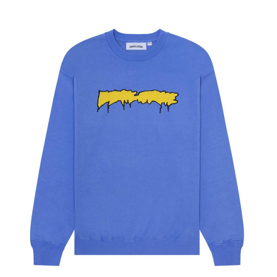 Fucking Awesome outline logo crewneck granada sky