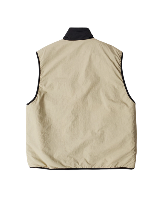 by Parra Infinite bird reversible vest (Navy/Beige)