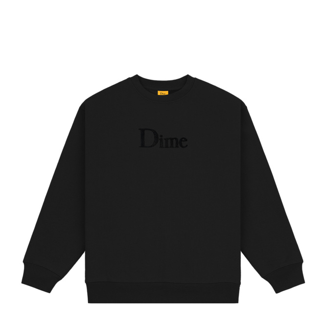 Bluza Dime Classic Logo crewneck black