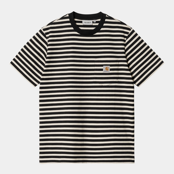 Carhartt WIP S/S Seidler Pocket T-Shirt (Black/ White)