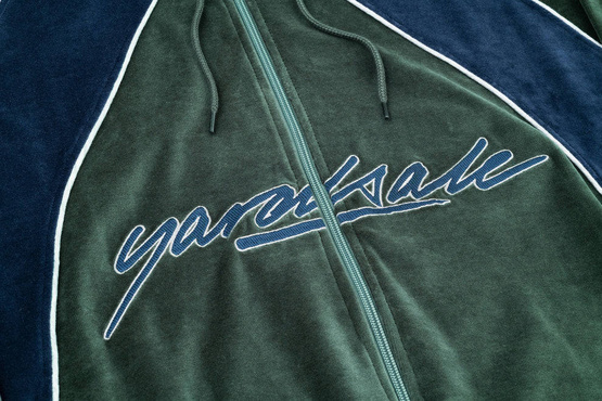 bluza Yardsale Gem Velour Hood (Green/Navy)