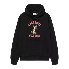 bluza Carhartt WIP Hooded Wild Dog Sweat Black