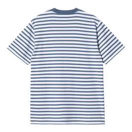 Carhartt WIP S/S Seidler Pocket T-Shirt (Sorrent/ White)