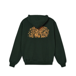 bluza Polar Lunch Doodle Hoodie (Dark Green)