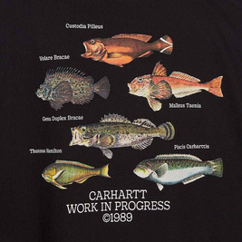 Carhartt WIP S/S Fish T-Shirt (Black)