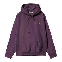 bluza Carhartt WIP Hooded American Script (Huckleberry)