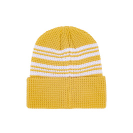 Fucking Awesome - Cursive Waffle Cuff Beanie (Yellow)